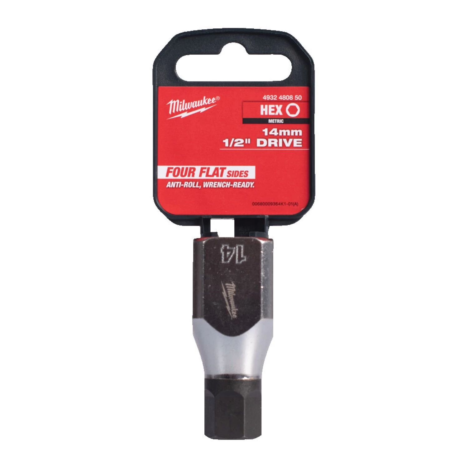 Milwaukee 4932480850 Dop - 1/2" FOUR FLAT™ - Hex 14mm-image