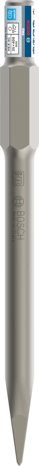 Bosch 2608690112 - Burin plat à queue six pans, 30 x 400 x 35 mm-image
