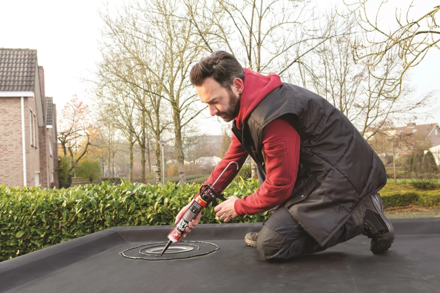 Griffon EPDM Max lijmkit - zwart - 465 g-image