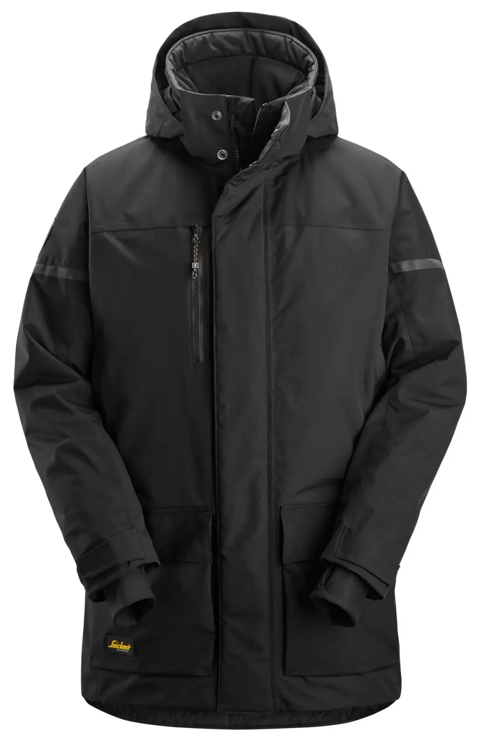 Snickers 1801 AllroundWork Waterdichte Isolerende Parka - Zwart - L