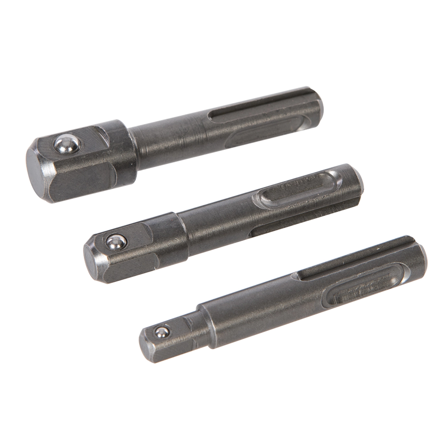 Silverline 633498 Porte-douilles SDS-Plus, 3 pcs - 1/4", 3/8" et 1/2"-image