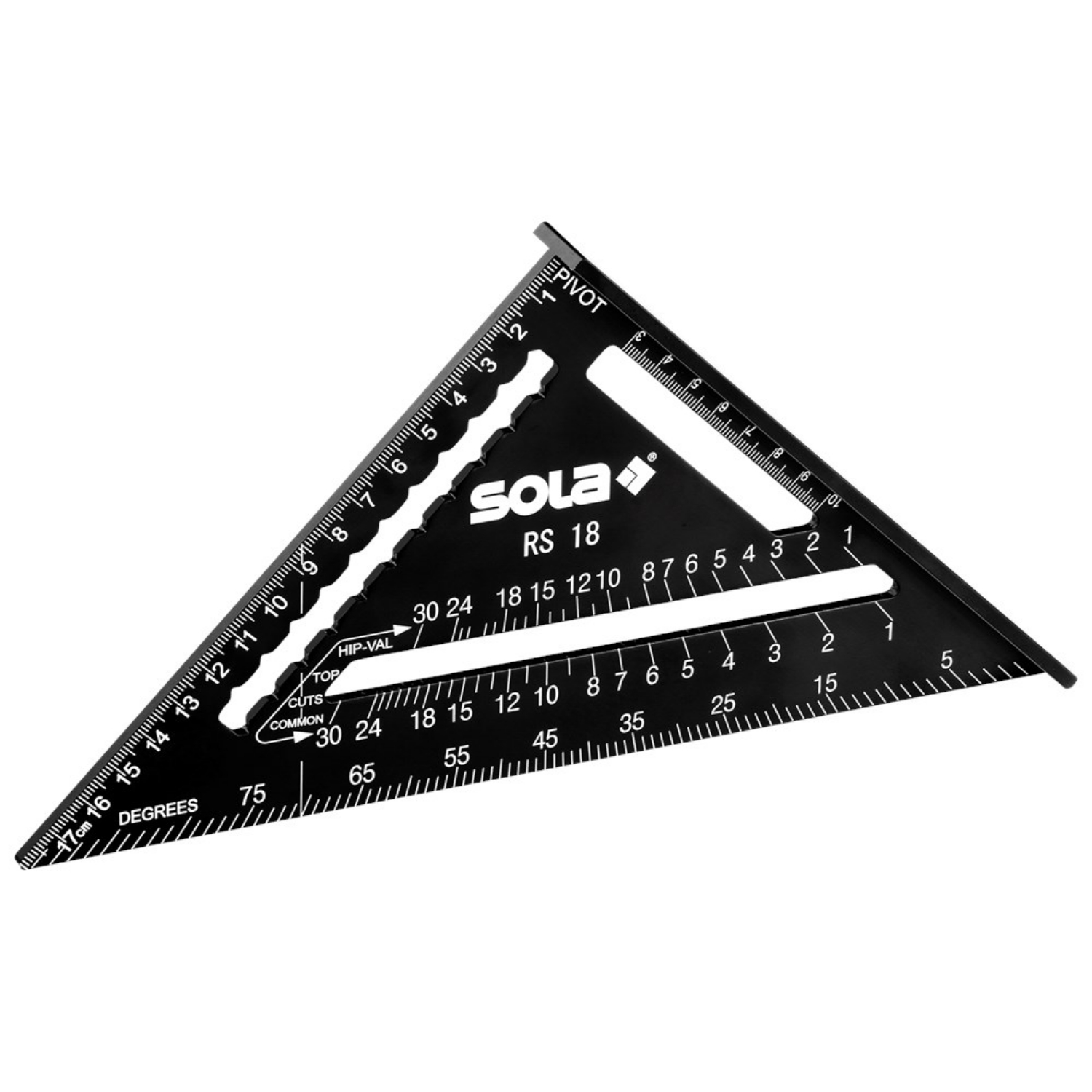 Sola RS 18 Meetdriehoek Metrisch - 18cm-image