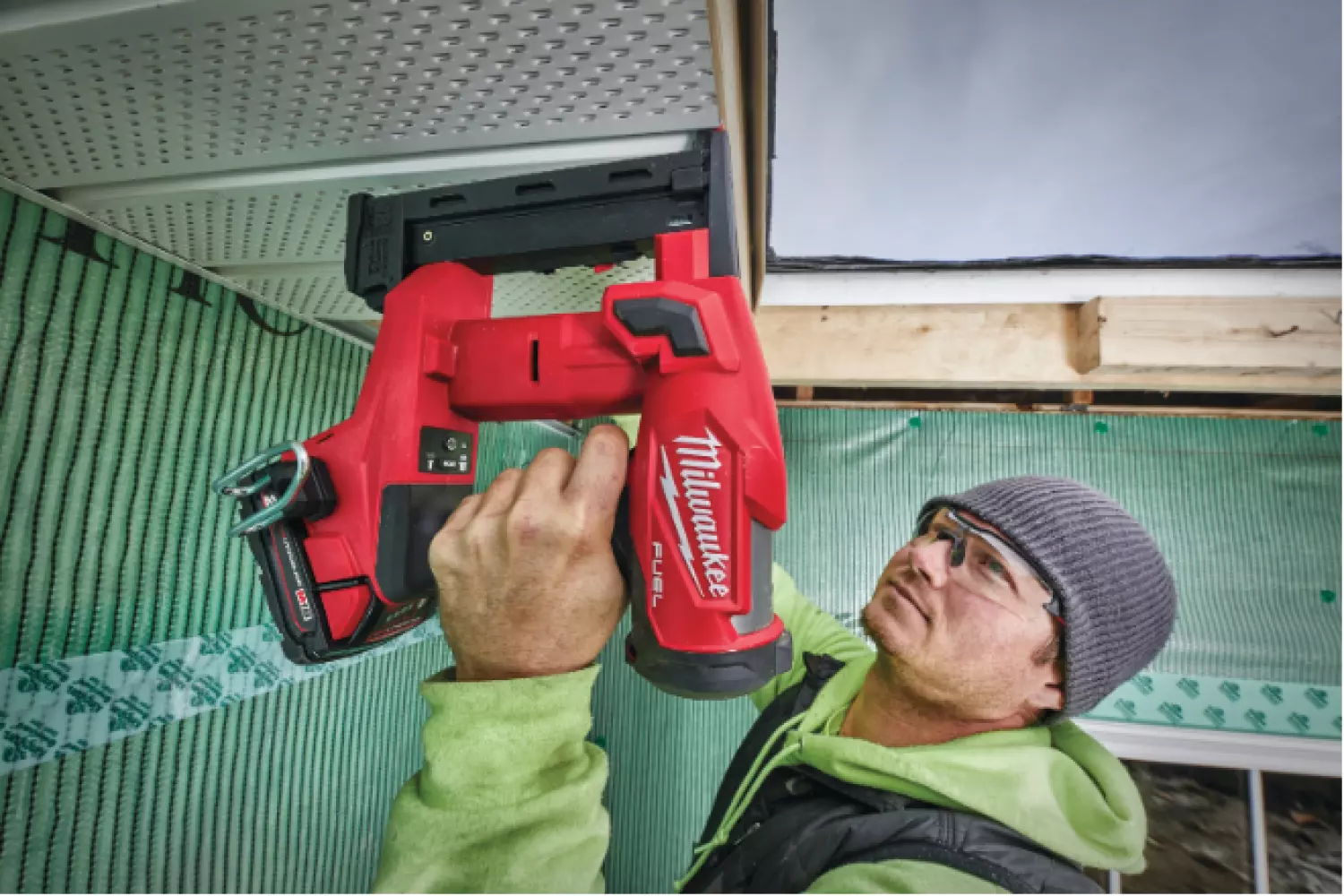 Milwaukee M18 FNCS18GS-0X 18V Li-Ion accu niettacker in HD Box - 9.5/38mm-image