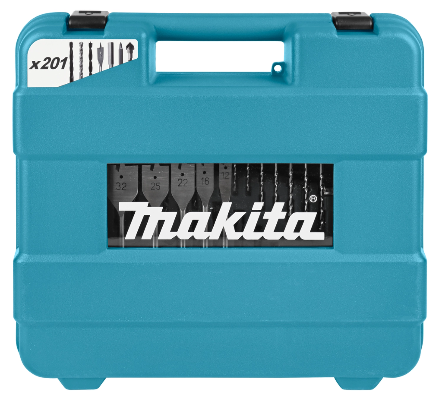 Makita D-47260 201-delige Boor en Bitset in koffer-image