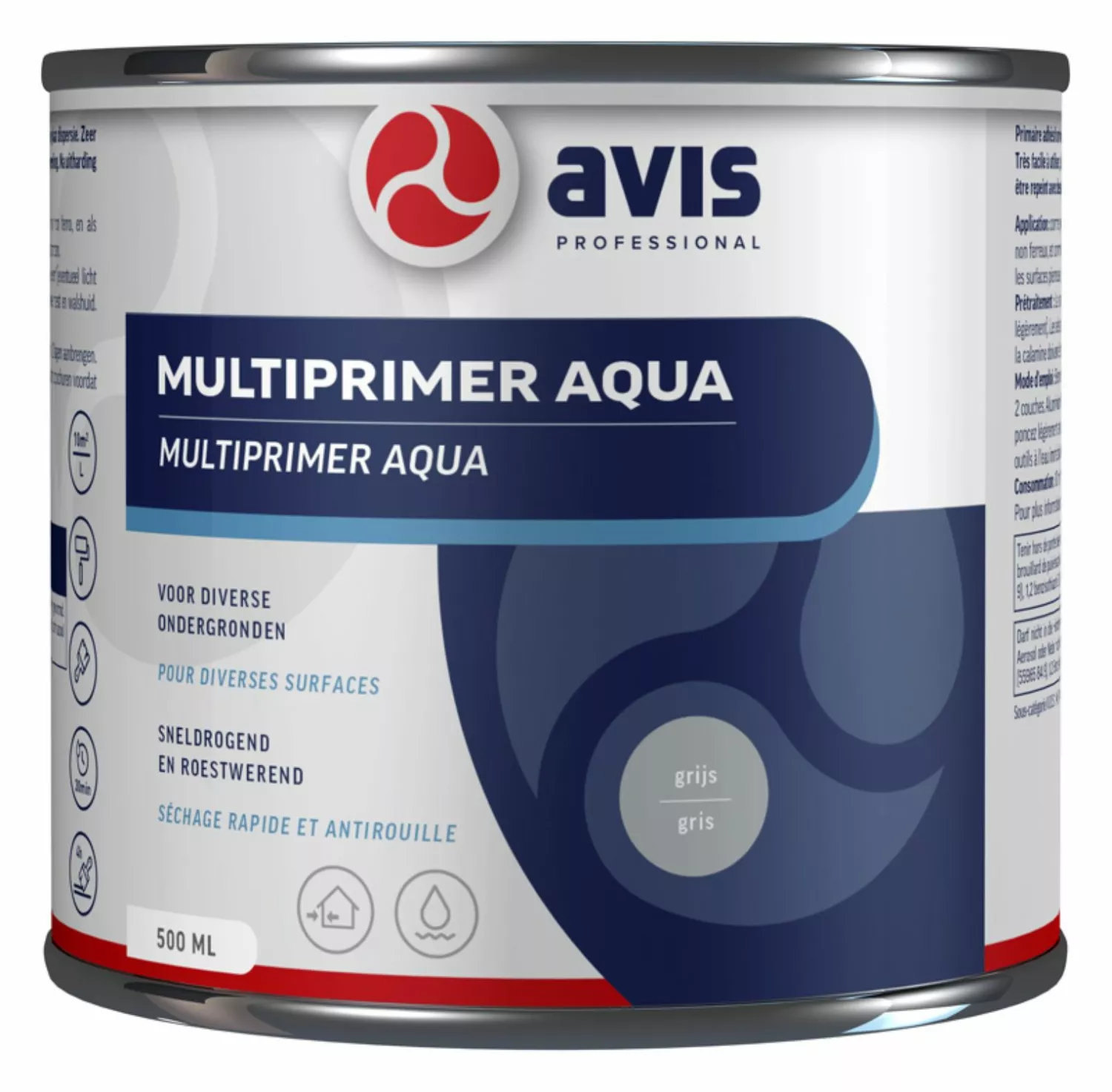 Avis Aqua Multiprimer Grijs - 0,5L-image