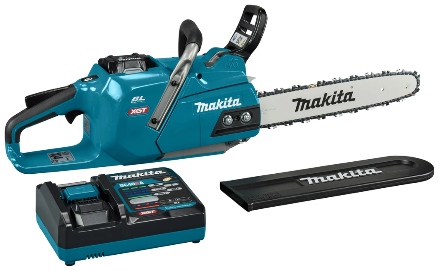 Makita UC011GT101 XGT 40 V Max set de Tronçonneuses (1x 5.0Ah) - 35 cm - sans charbon-image