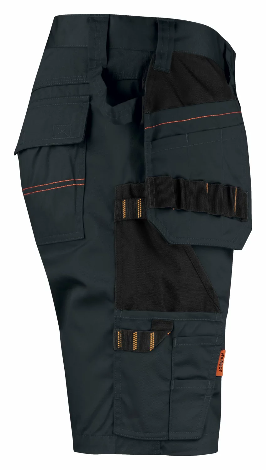 Jobman 2722 Werkbroek kort Holsterpocket - Zwart - Maat 50-image