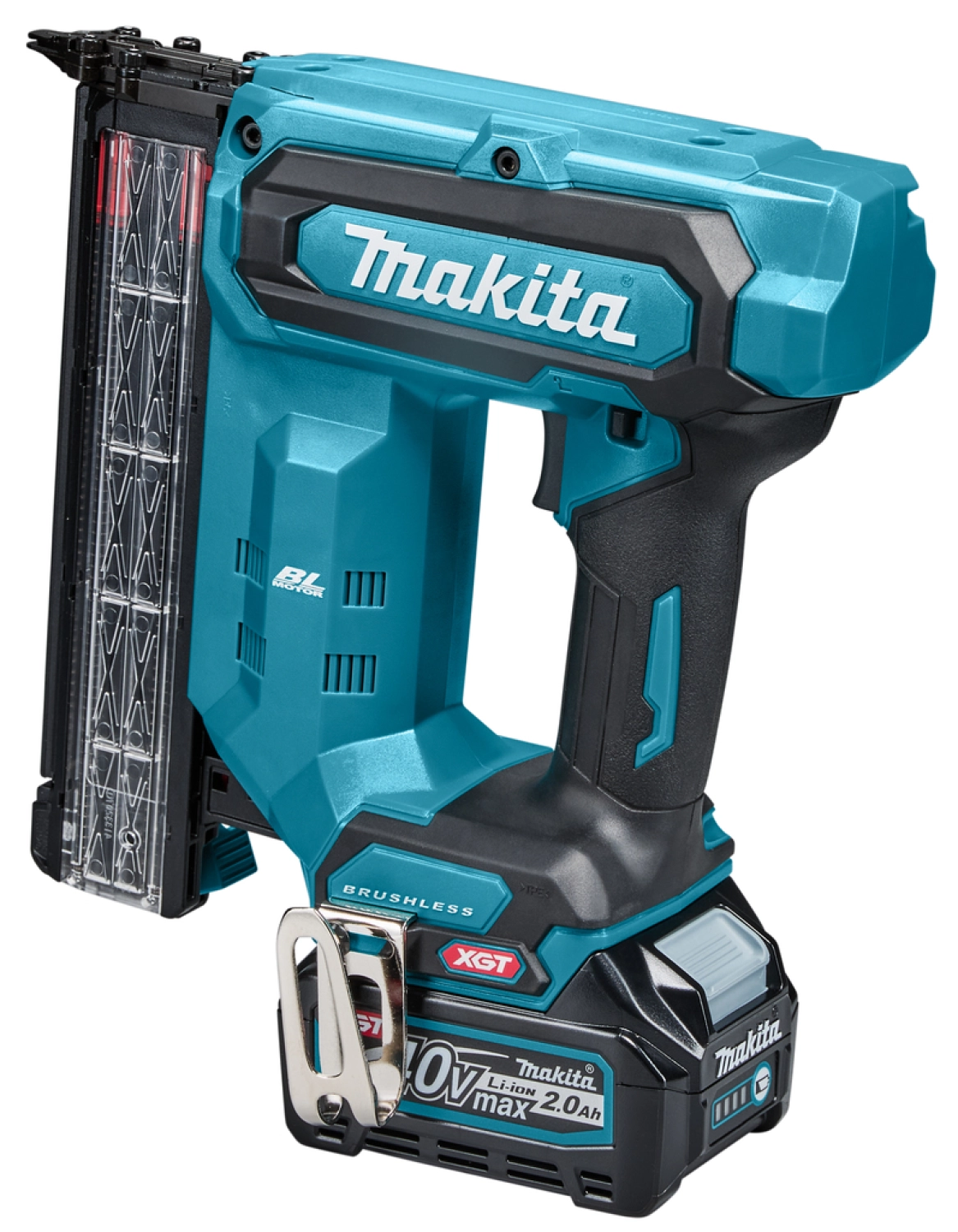 Makita FN001GA202 XGT 40V Max Li-ion Accu brad tacker set (2x2,0 Ah) in Mbox-image