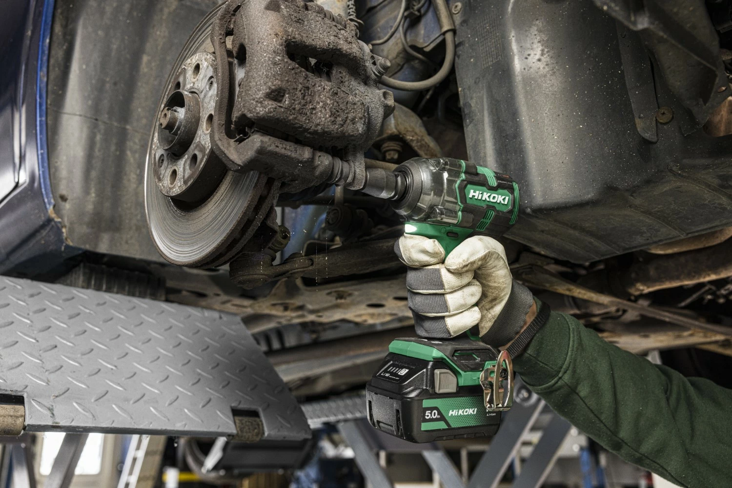 HiKOKI WR18DHW4Z 18V Li-ion accu slagmoeraanzetter body - 1/2"-image