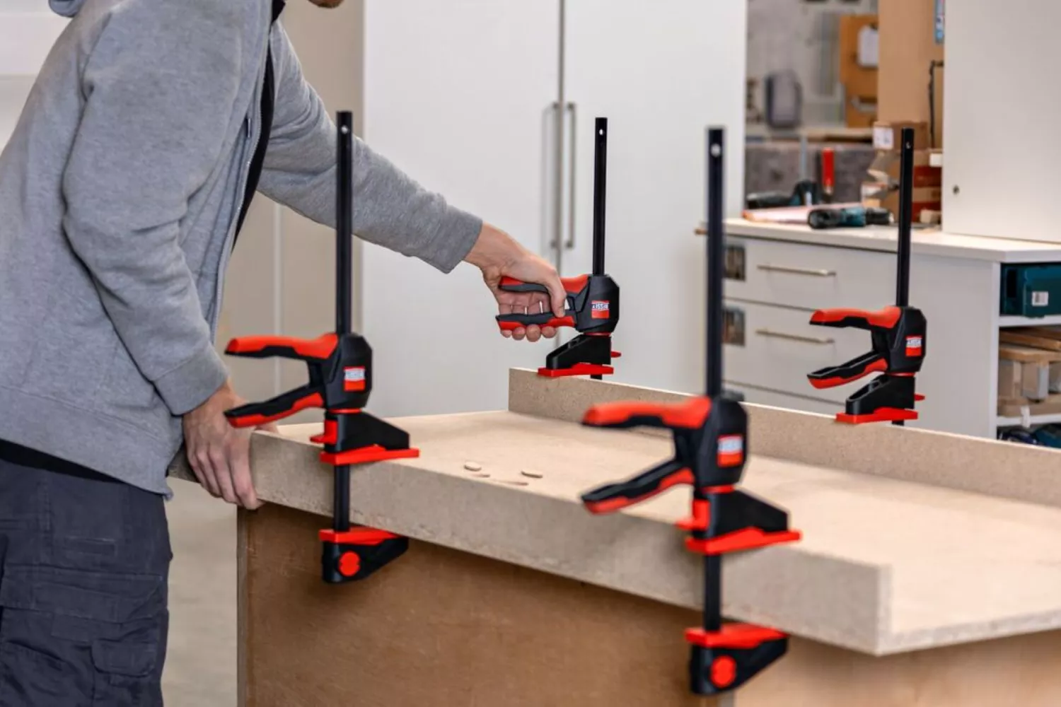 Bessey EZ360S-11SET Eenhands Bessey Lijmtangenset - 110 x 40mm-image