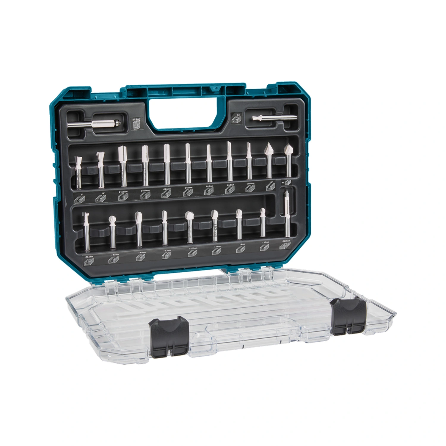 Makita D-74784 22-delige Frezenset 8mm