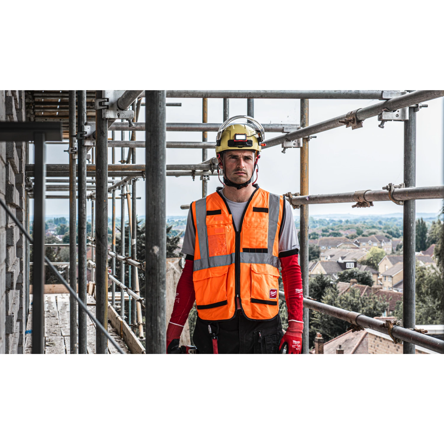 Milwaukee BOLT Gelaatsscherm - Compact - helder