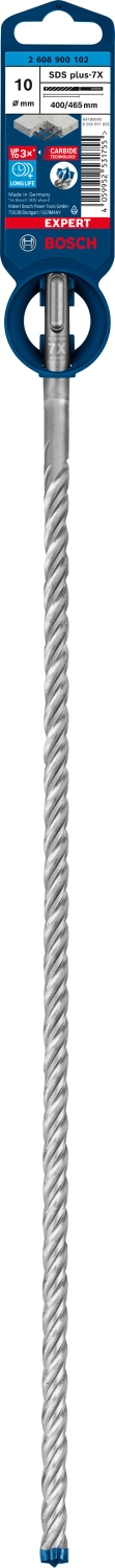 Bosch 2608900102 EXPERT Foret SDS Plus-7X - 10x400x465mm-image