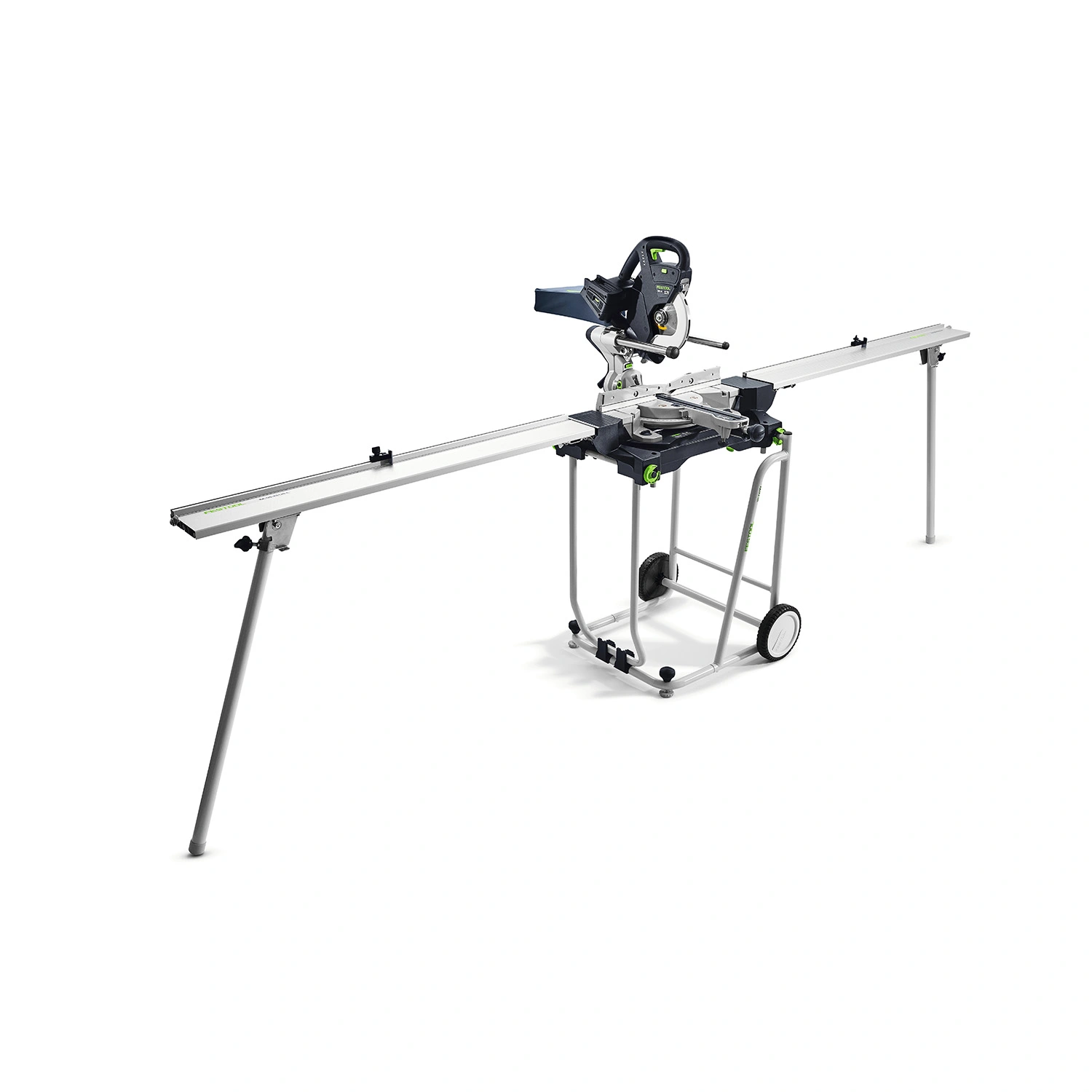 Festool 578755 KAPEX KSC 60 EB-Basic-Set-UG Li-ion accu afkortzaag set incl. onderstel - 216mm