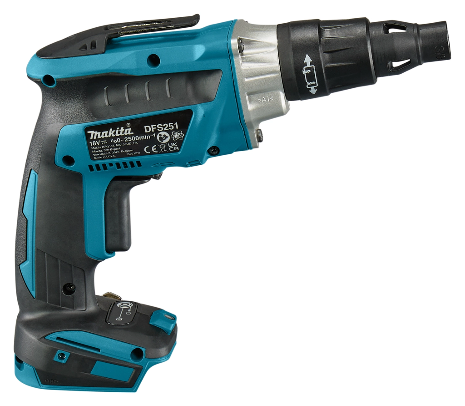 Makita DFS251ZJ 18V Li-Ion accu schroevendraaier body in Mbox - koolborstelloos-image