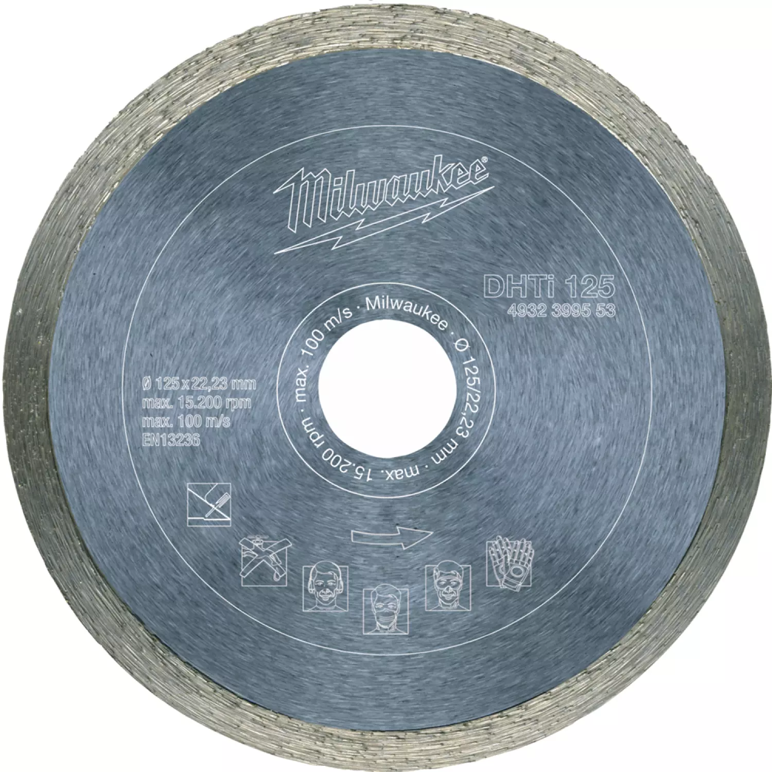 Milwaukee DHTi 125 Disque diamant - Ø Disque 125mm-image