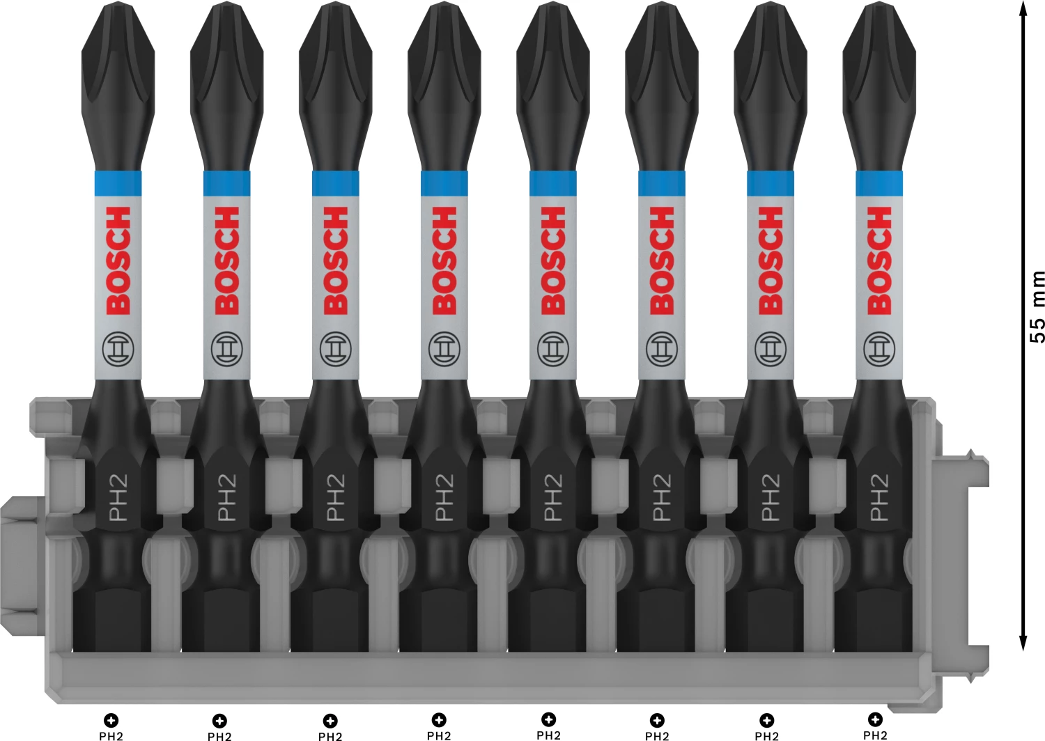 Bosch 2608522330 Impact control bits - PH2 x 50mm (8st)-image