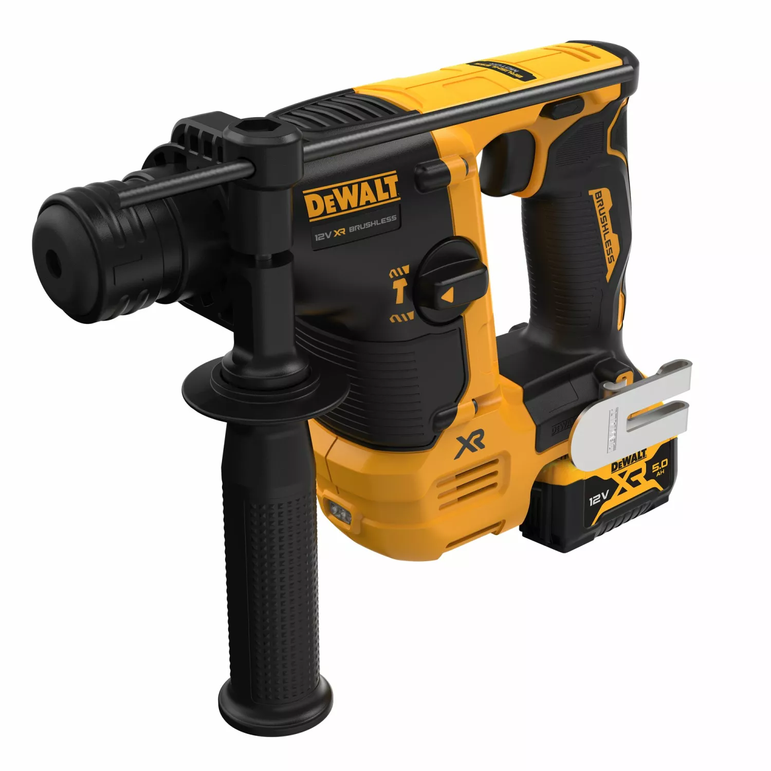 DeWALT DCH072P2-QW 12V Li-ion XR accu SDS-plus combihamer set (2x5.0Ah) in TSTAK - 1.1J - koolborstelloos-image