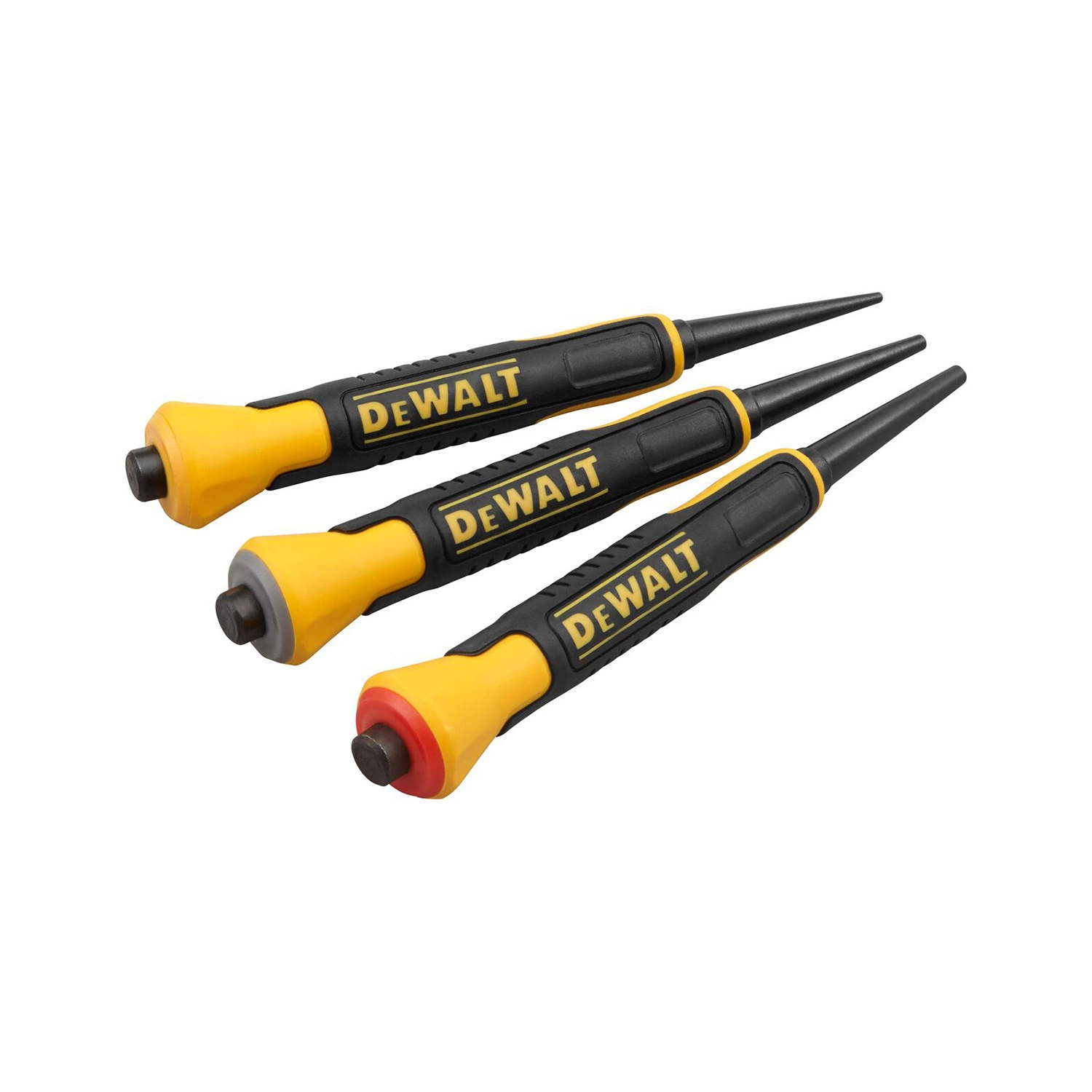 DeWALT DWHT0-58018 Jeu de 3 poinçons - 0,8/1,5/2,4 x 120 mm-image