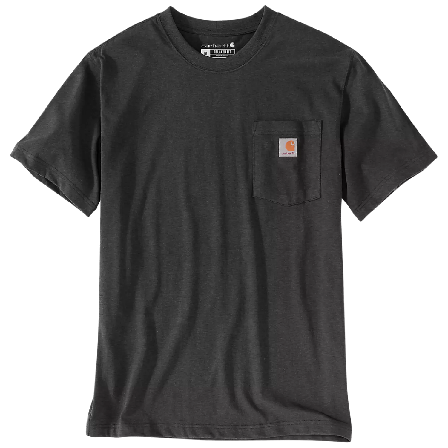 Carhartt T-shirt à poche Dearborn, carbone chiné - S-image
