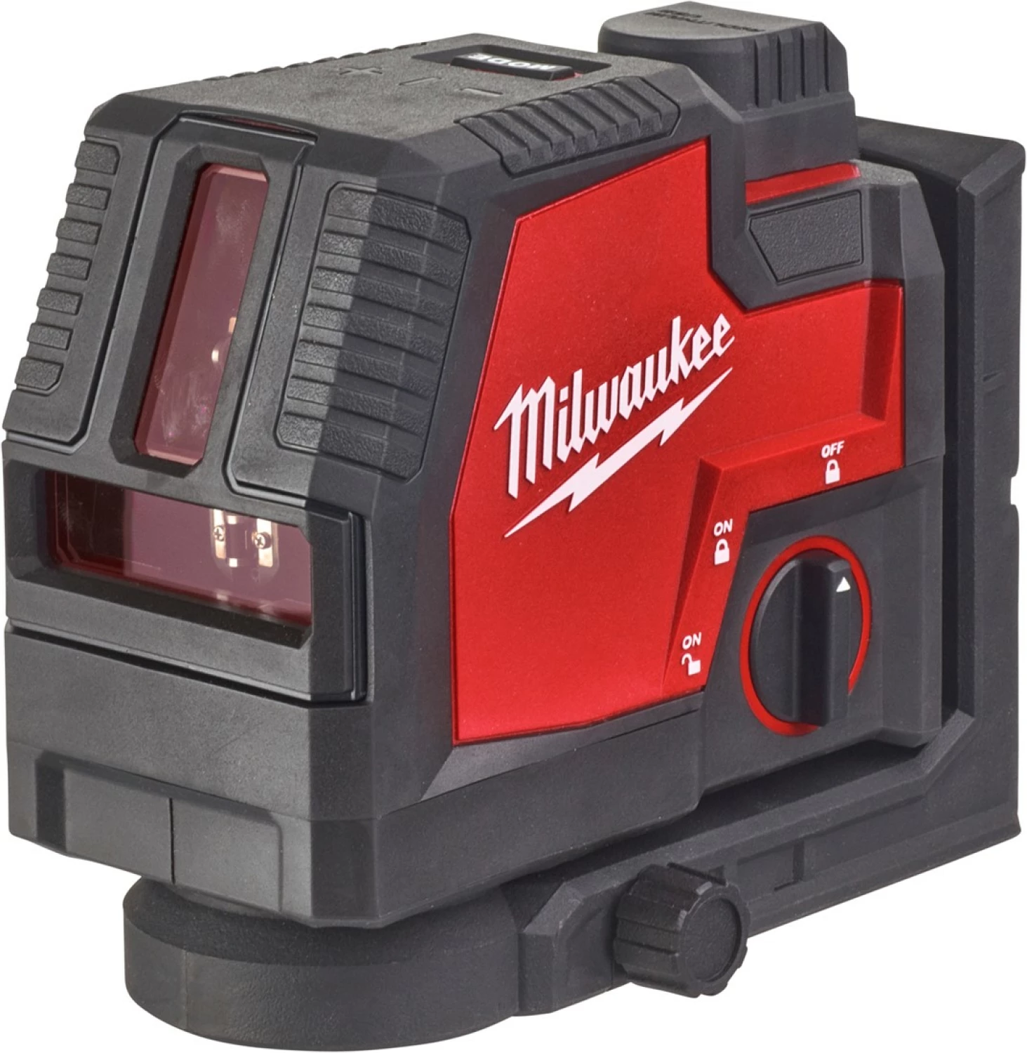 Milwaukee L4 CLL-301C 4V Li-ion accu Kruislijnlaser set (1x 3.0Ah accu) in koffer - 2 lijnen - 30m - Groen-image