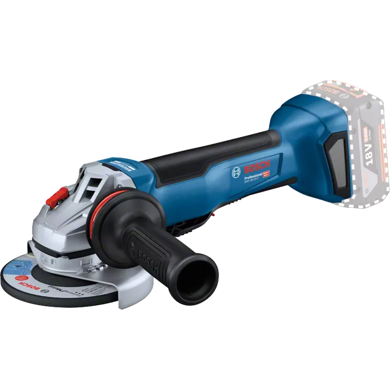 Bosch GWS 18V-10 Meuleuse d'angle sans fil en L-boxx (2x5,0Ah)-image