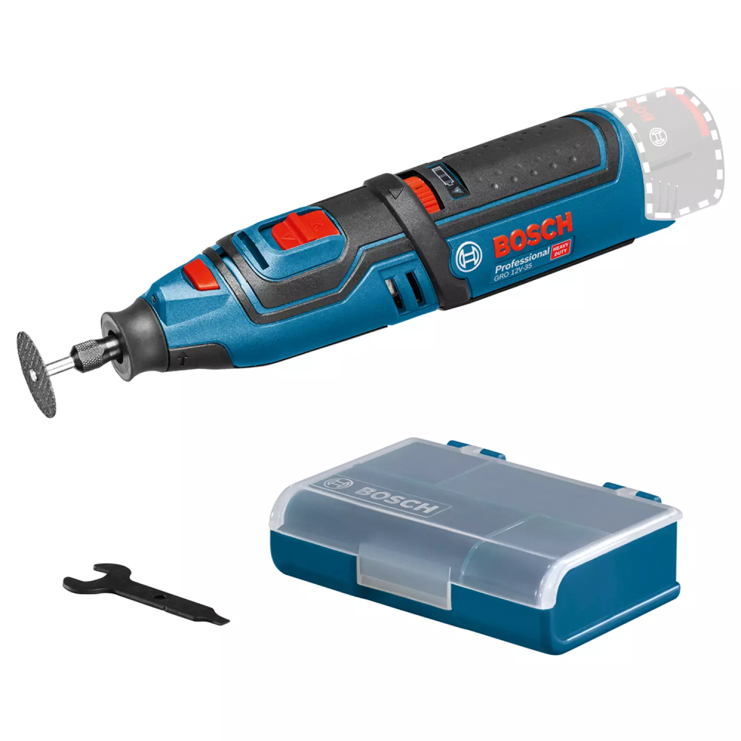 Bosch GRO 12V-35 12V Li-Ion Accu multitool body-image