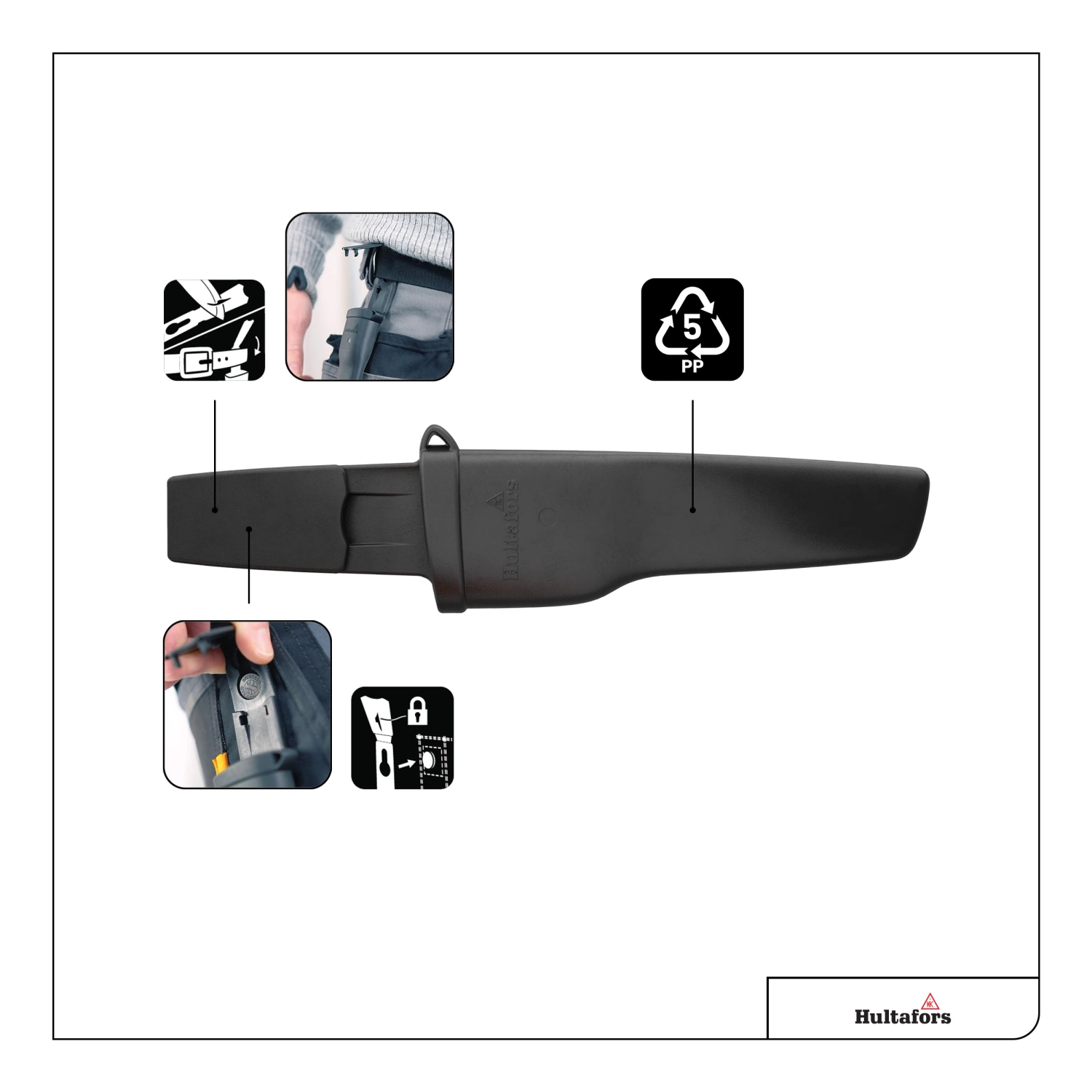 Hultafors HVK Couteaux solide-image