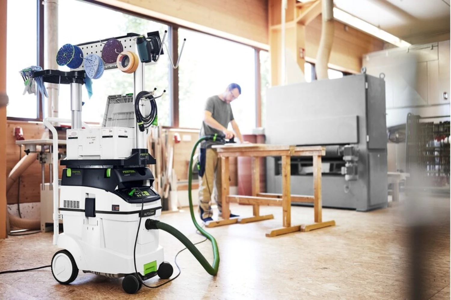 Festool CTM 48 EI AC Bouwstofzuiger - 1200W - klasse M - 48L-image