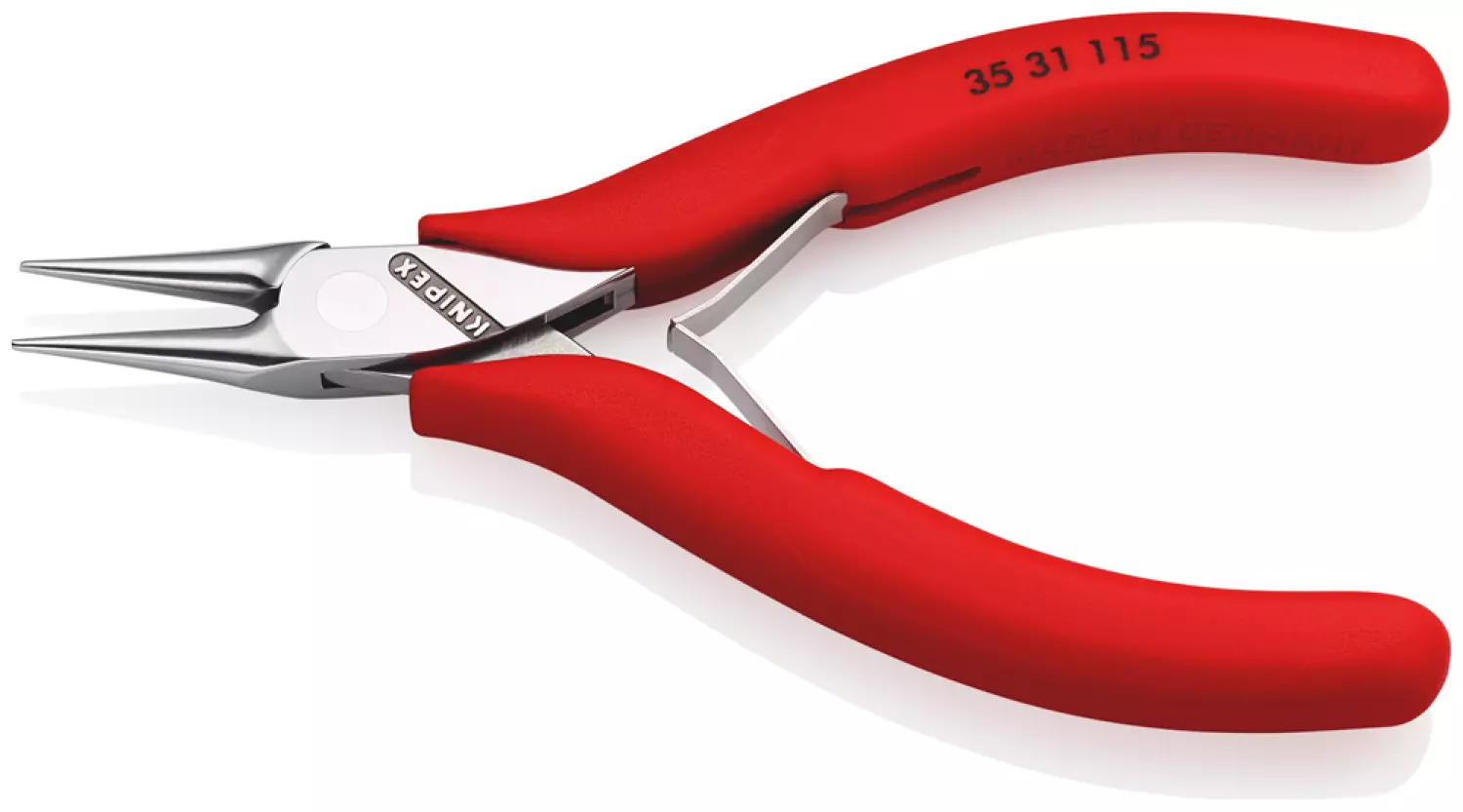 Knipex 3531115 Grijptang met ronde bek - Elektronica - 115mm-image