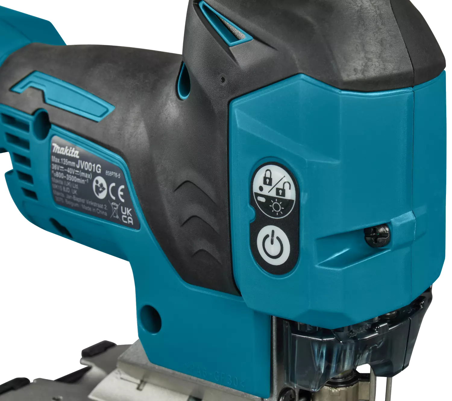 Makita JV001GD201 Decoupeerzaag Set in Mbox - 36V Accu Ergonomische greep-image