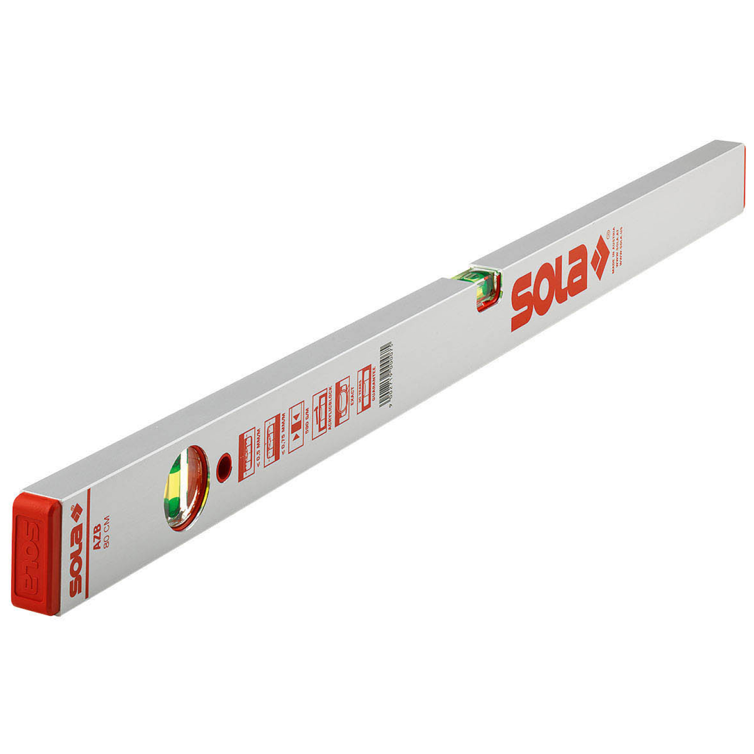 Sola AZB 150 Niveau à bulle en aluminium - 1500 mm