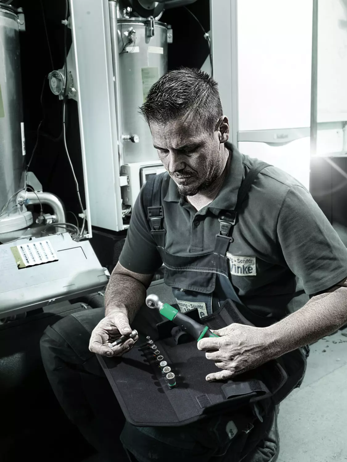 Wera 05075830001 Safe-Torque A 1 Jeu de clés dynamométriques avec cliquet commutable - 2-12 Nm - 1/4"-image