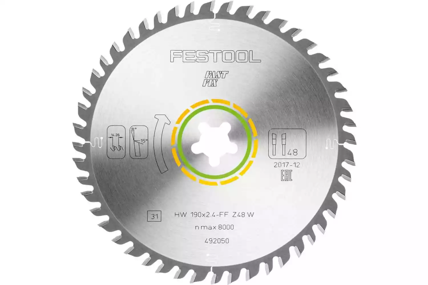 Festool HW 190x2,4 FF W48 - Lame de scie circulaire-image