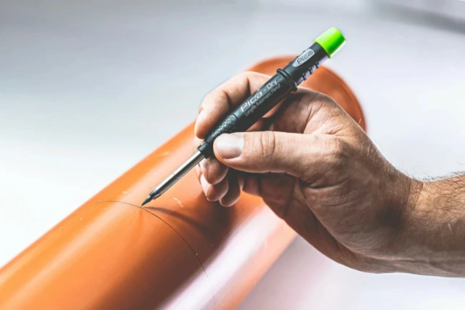 Pica 3030 Dry Longlife Markeerpotlood - 125mm - Grafiet (1st.)-image