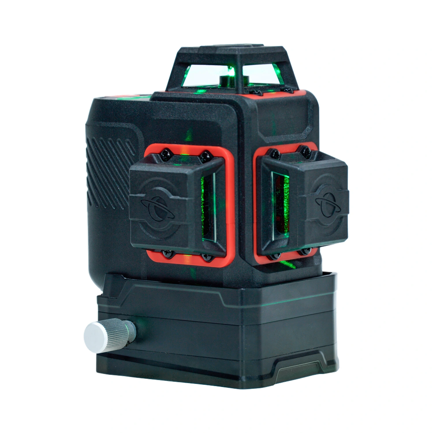 Futech MC3D 3D Brave Green Laser à lignes croisées dans un coffret - 3x 360° - Vert - 40 m - IP54