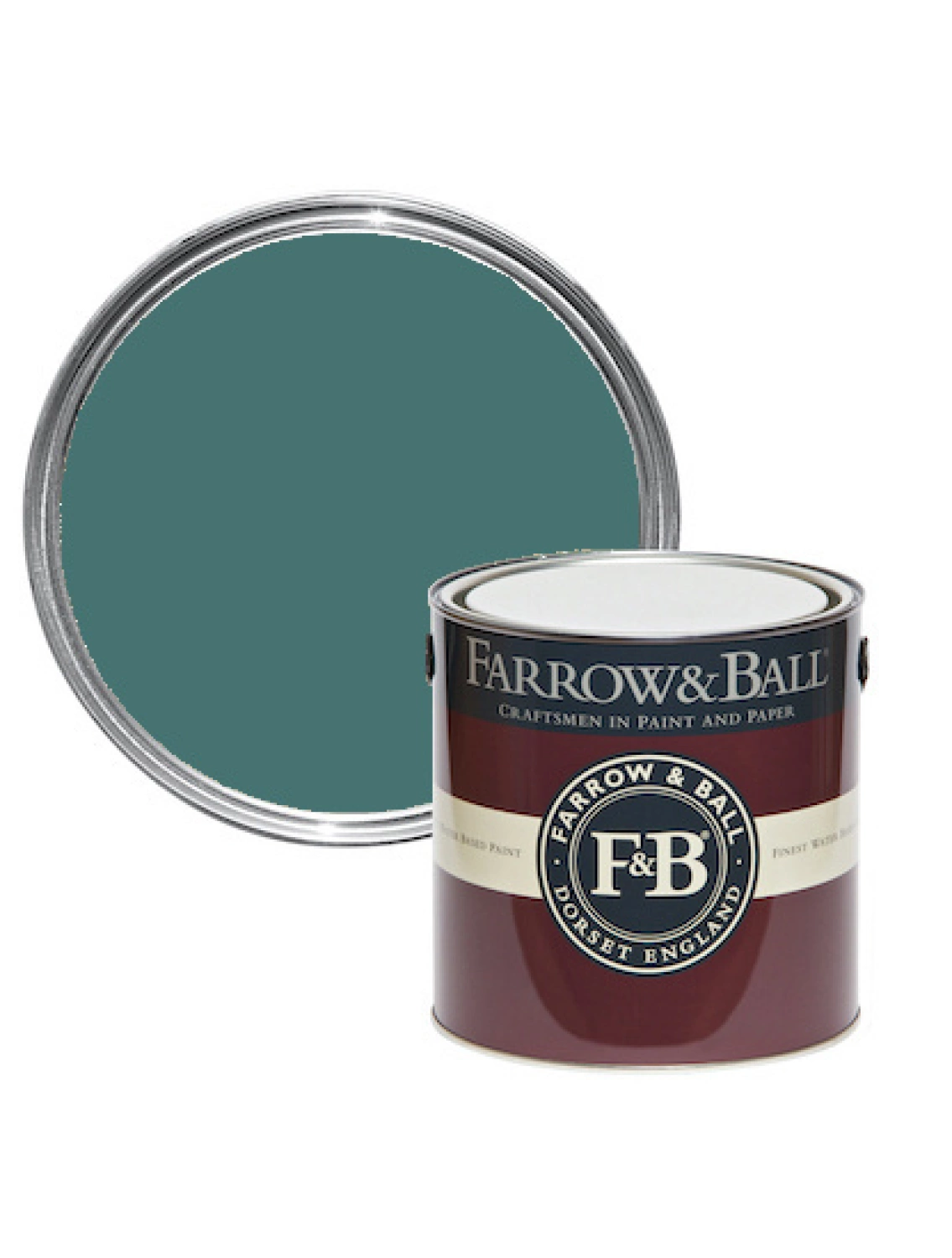 Farrow & Ball Modern Eggshell Mere Green No. 219 - 2.5L-image