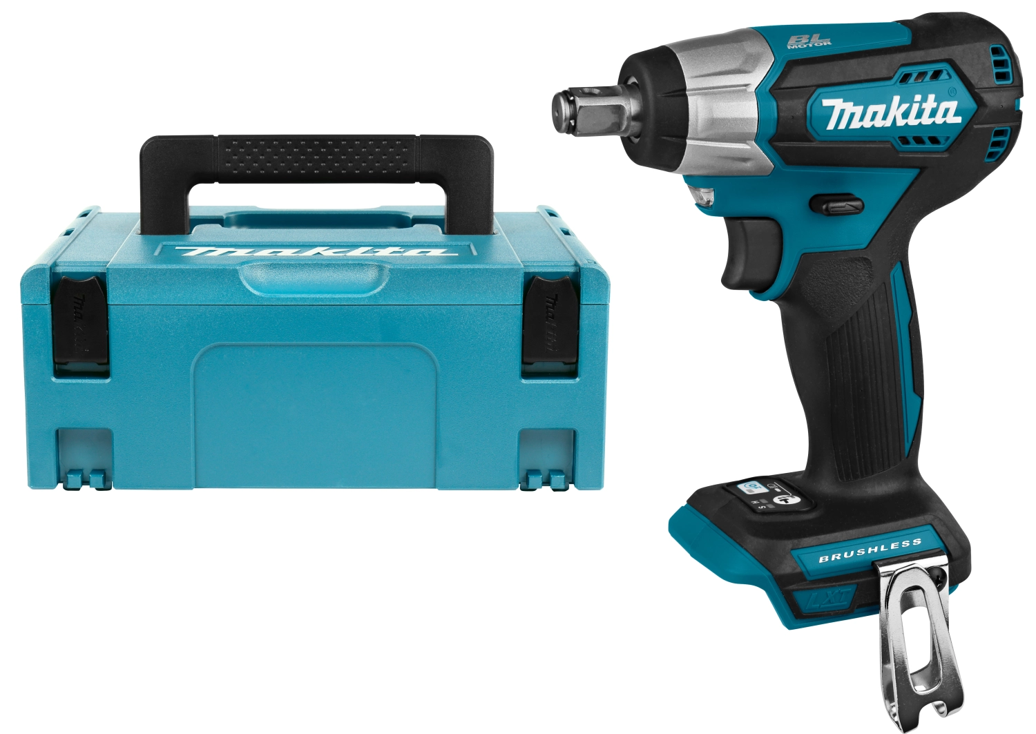 Makita DTW181ZJ Boulonneuse à chocs sans-fil - 18V Li-ion - 210 Nm - 1/2" - MAKPAC - Brushless - Machine seule-image