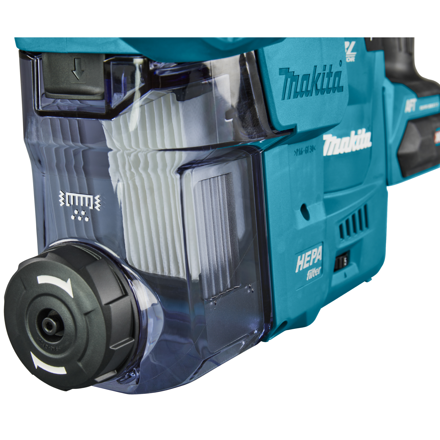 Makita HR009GZ02 XGT 40V Max Combihamer body met stofafzuiging in kunststof koffer - 3,9 J-image