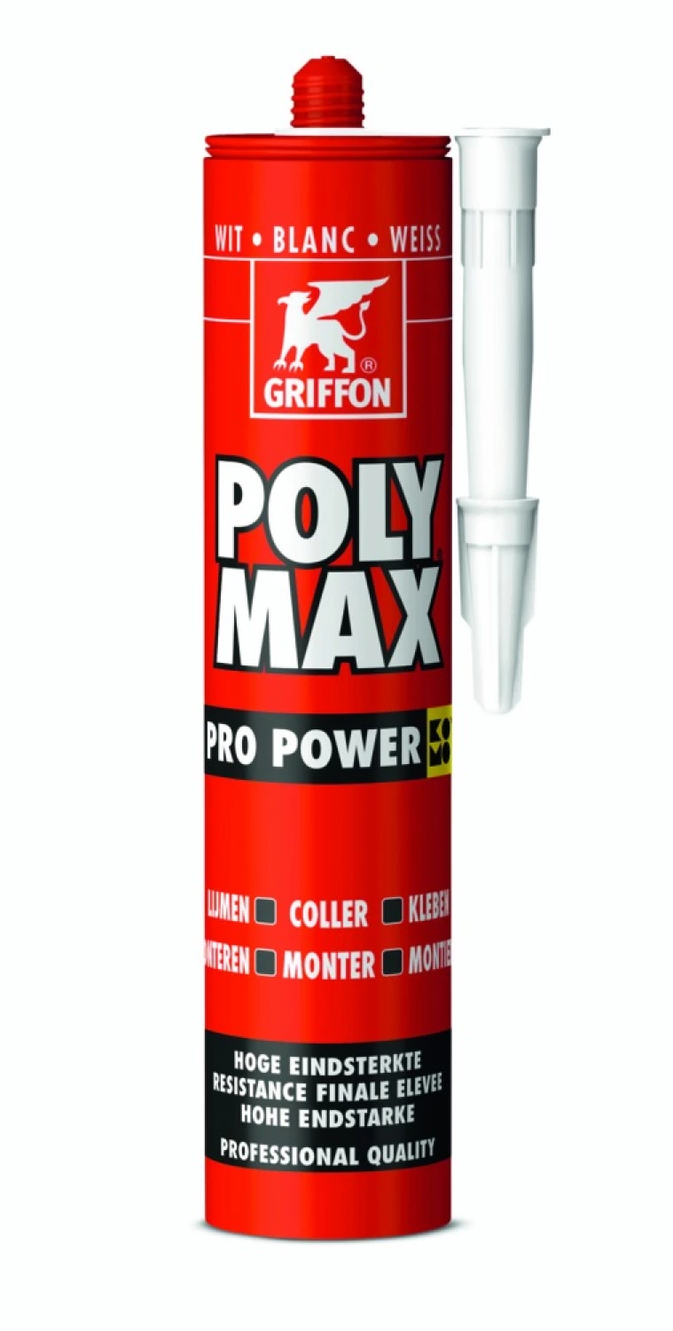 Griffon Poly Max Pro Power Montagelijm - Koker - 435gr-image