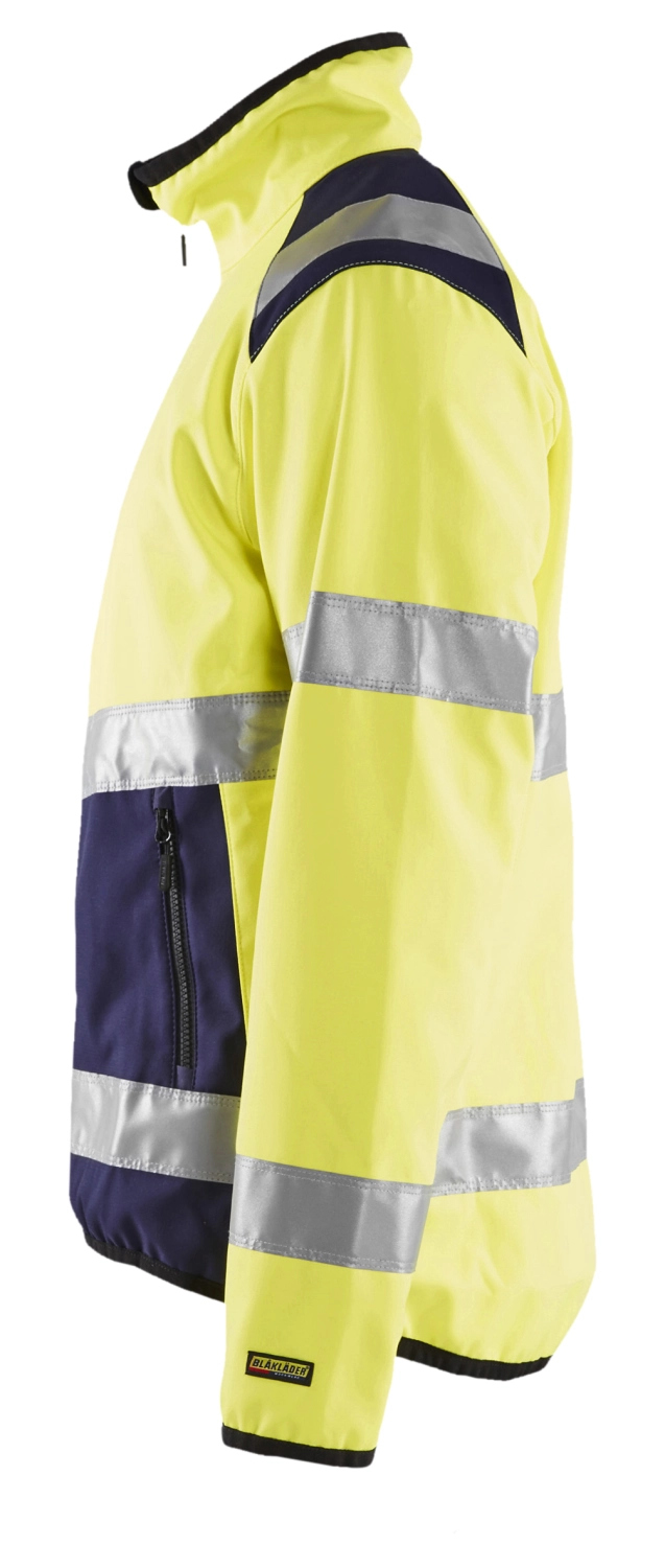 Blåkläder 4877 Softshell High Vis - Geel - Maat L-image