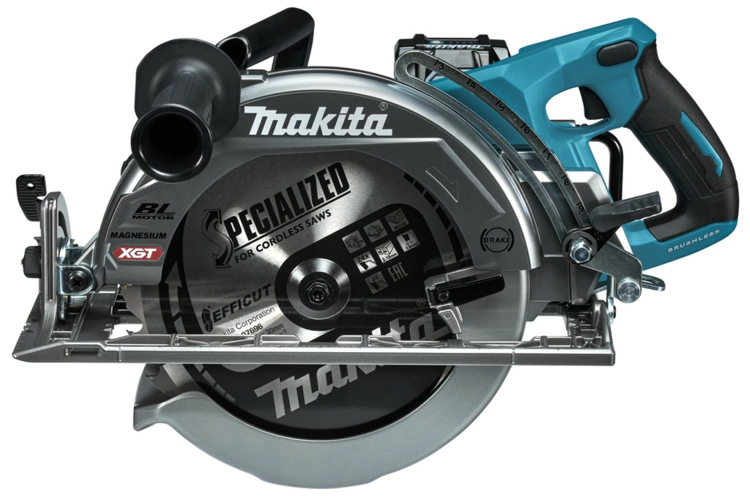 Makita RS002GT101 XGT 40V Max Li-ion Accu Cirkelzaag 260 mm set (1x 5,0Ah) - koolborstelloos-image