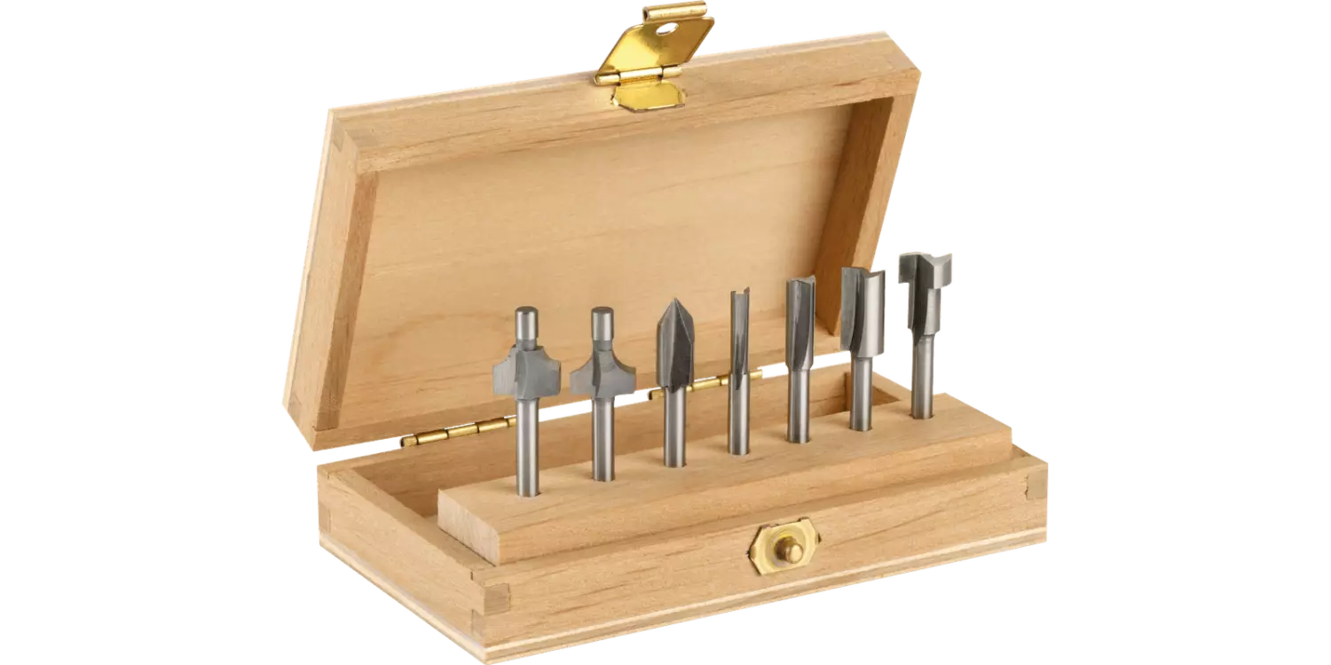 DREMEL 660JA 7-Delige multifunctionele Frezenset in houten koffer-image