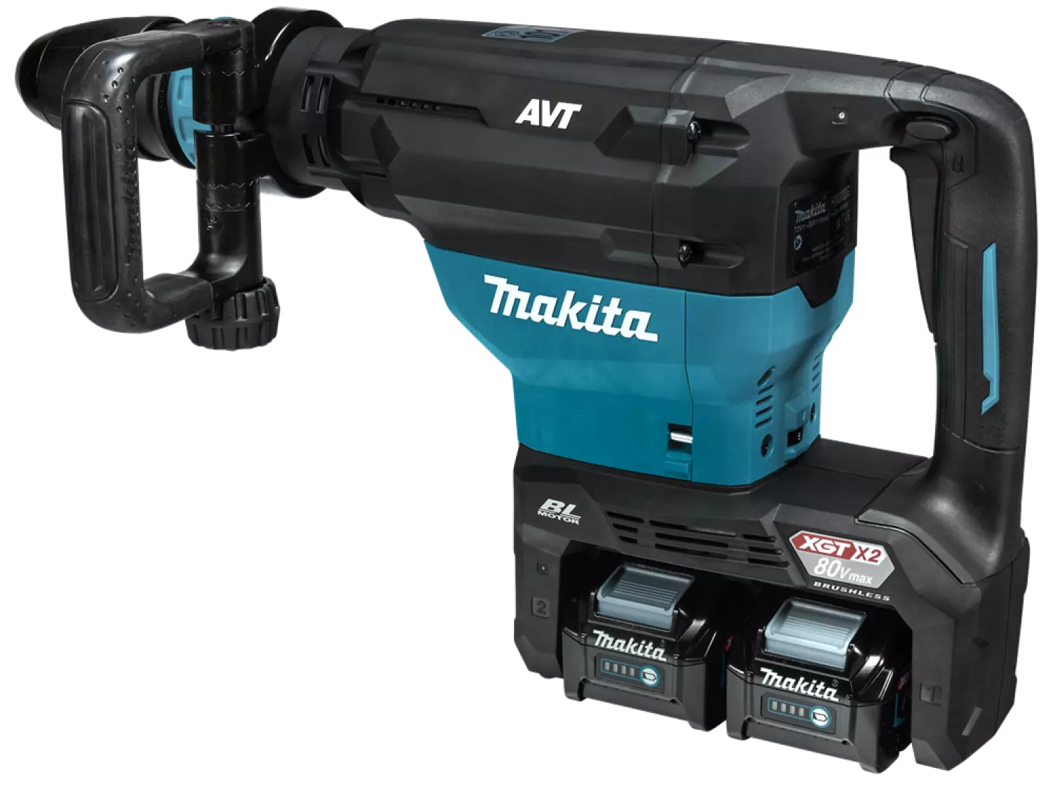 MAKITA HM002GZ03 - Perforateur burineur sans-fil - - 2 x XGT 40V max Li-ion- machine seule dans coffret - 20,9j-image