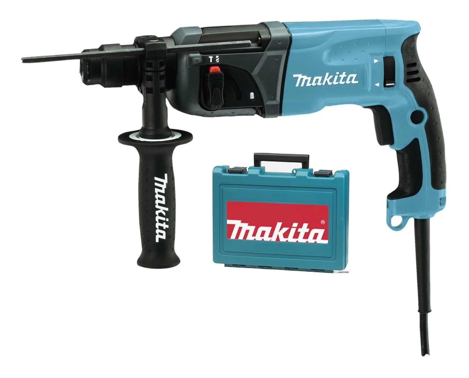 Marteau perforateur SDS-plus - Makita HR2460 - dans coffret - 780W - 2,4J-image