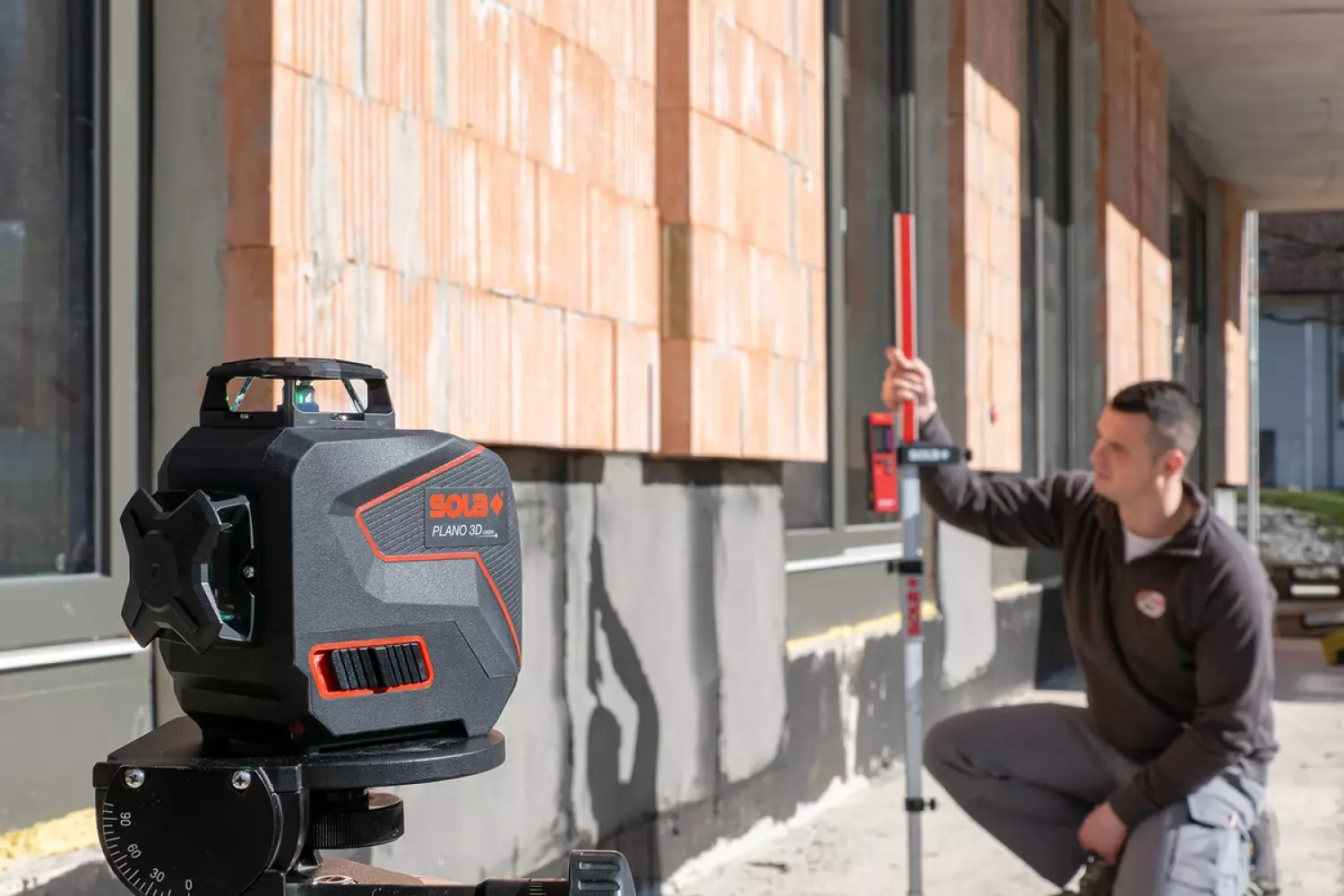 Sola PLANO 3D Green Professional 360° Laser à croix dans un coffret - Vert-image