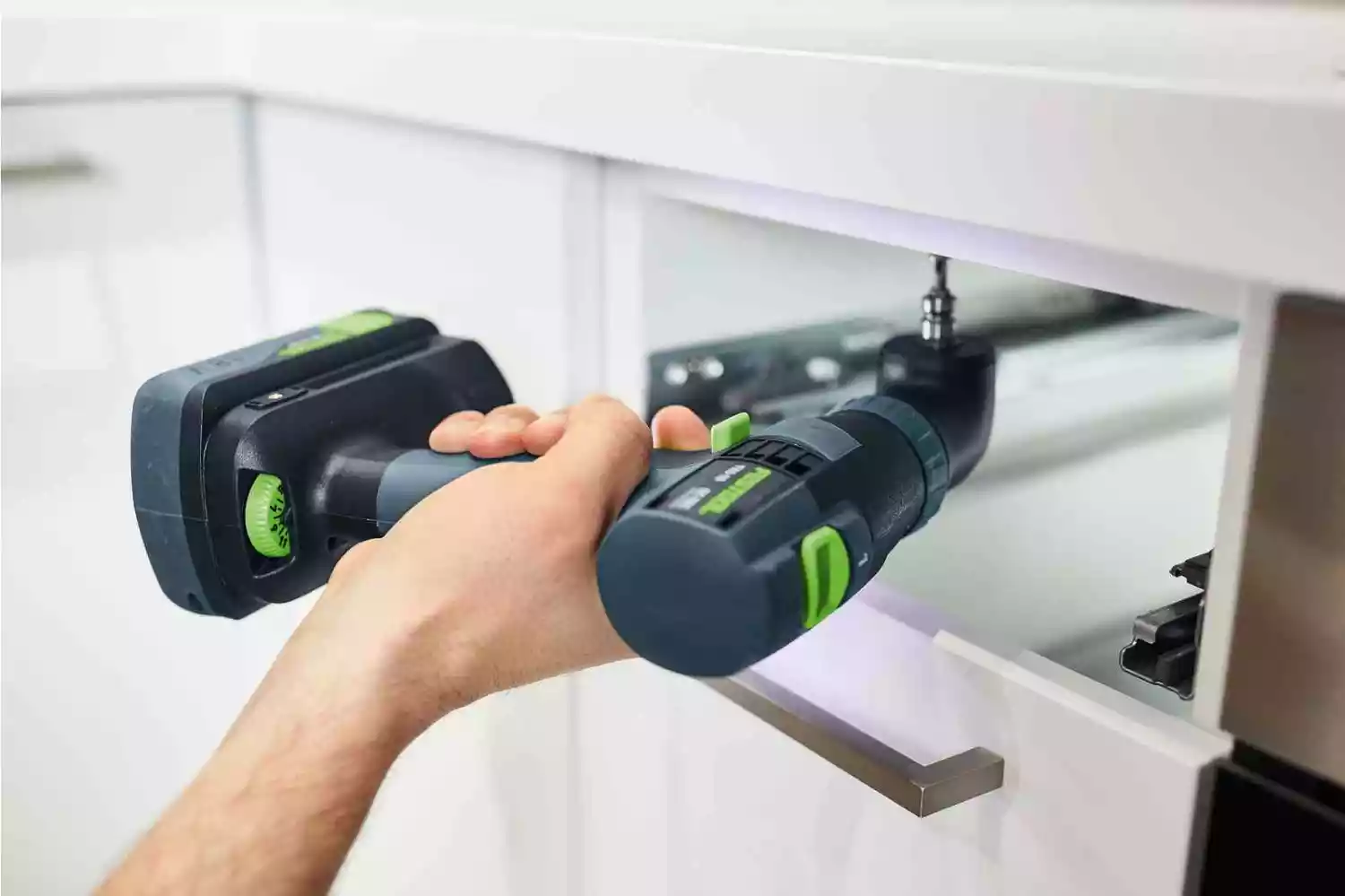 Festool TXS 18-Basic-Set 18V Li-Ion accu schroefboormachine body incl. bitset in systainer - 40Nm-image