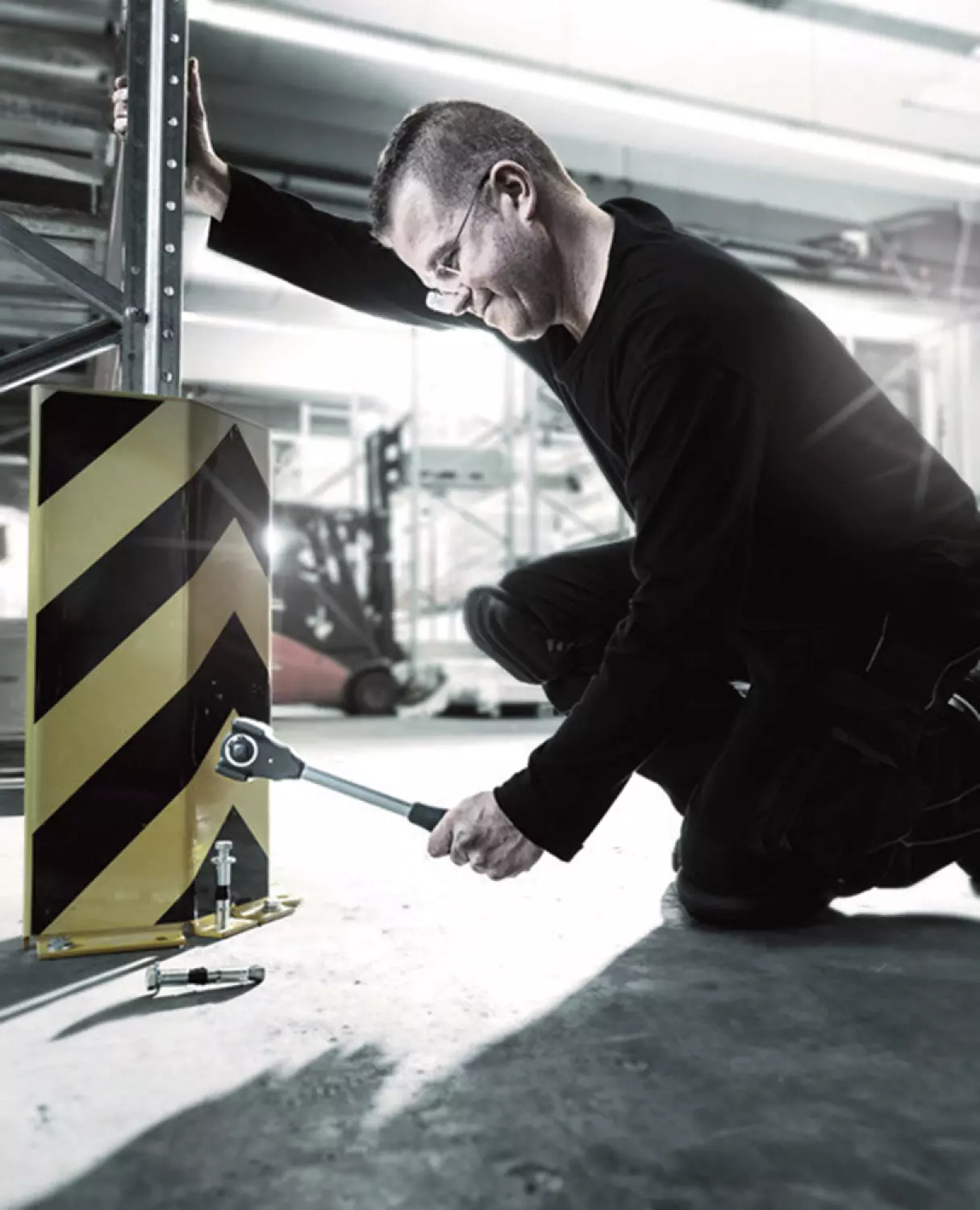 Wera 05003692001 8002 C Koloss Ratel avec fonction marteau - 1/2 » - 341 mm - 3 pièces-image