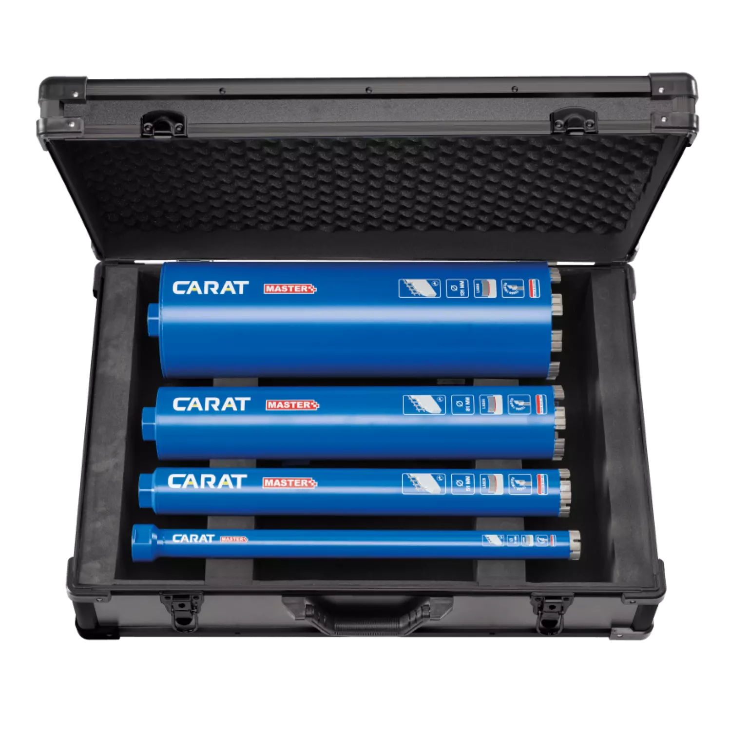 Carat A-2100 Diamantboormachine incl. 4 diamantboren in koffer-image
