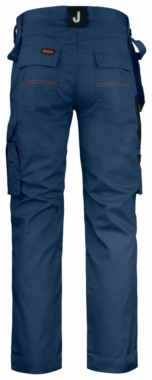 Jobman 2322 Pantalon de travail à poches étanches - Taille 52 - Bleu/Noir-image